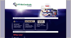 Desktop Screenshot of fit-bioceuticals.com.au